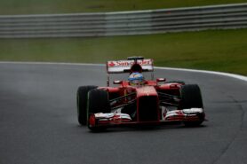 Lap times 2nd practice 2013 Brazilian F1 Grand Prix