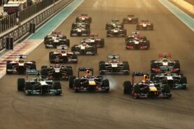 qStart of 2013 Abu Dhabi F1 GP