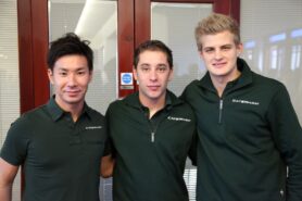 Kamui Kobayashi, Robin Frijns & Marcus Ericsson