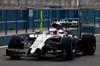 Дженсон Баттон McLaren MP4-29 тестує в Хересі