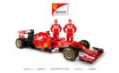 Ferrari-F14 T with Fernando Alonso & Kimi Raikkonen