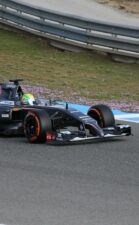 Esteban Gutierrez Sauber C33 Jerez F1 wintertesting