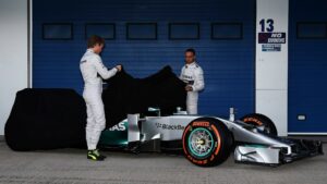 Mercedes W05 Launch