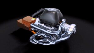 Mercedes V6 Tubo engine power unit