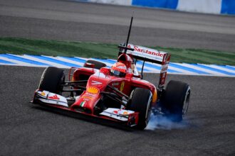 Kimi Raikkonen Ferrari F14 T