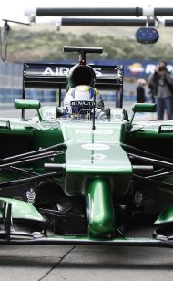 Caterham เล่นอย่างปลอดภัยกับเครื่องยนต์ Renault ที่ Jerez