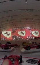 Enzo Ferrari in the time machine