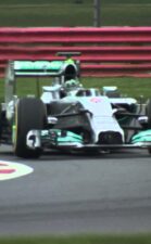 Mercedes W05 F1 car shake down Silverstone footage 2014