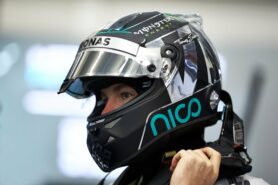 Rosberg explains new 2014 F1 helmet design