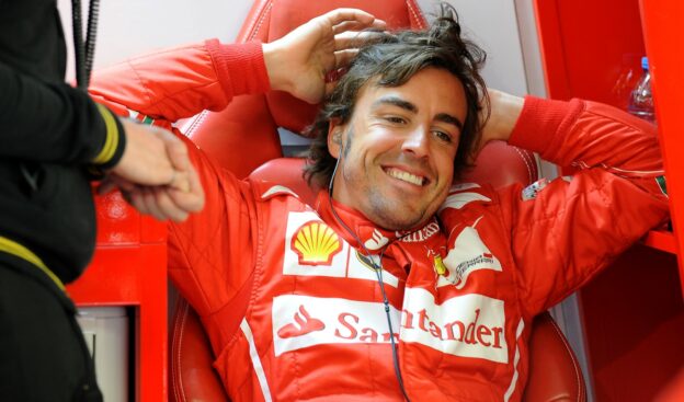 Alonso happy with beating Raikkonen 1 Fernando Alonso