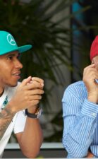 Lewis Hamilton & Niki Lauda
