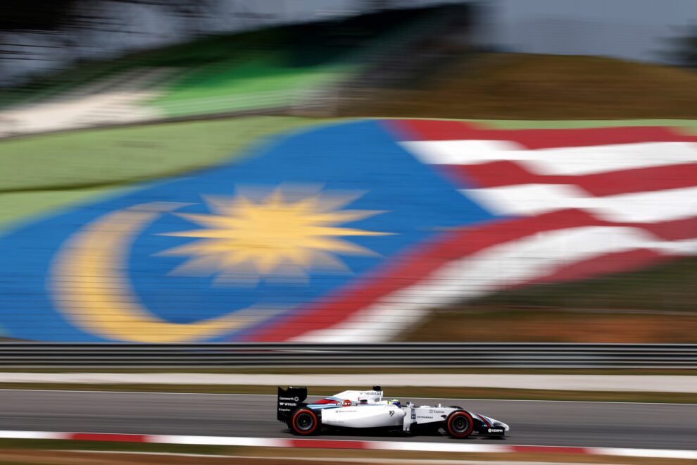 F1 driver passed out in Malaysia
