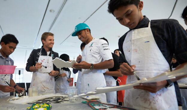 Donuts in Kuala Lumpur by Hamilton & Rosberg 1 Donuts in Kuala Lumpur by Hamilton & Rosberg