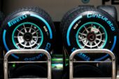 Pirelli F1 rain tyres