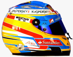 2014 Fernando Alonso helmet