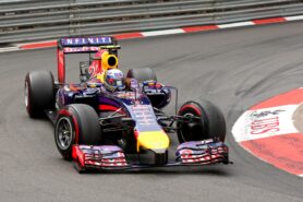 Daniel Ricciardo, Red Bull RB10 driving at Monaco