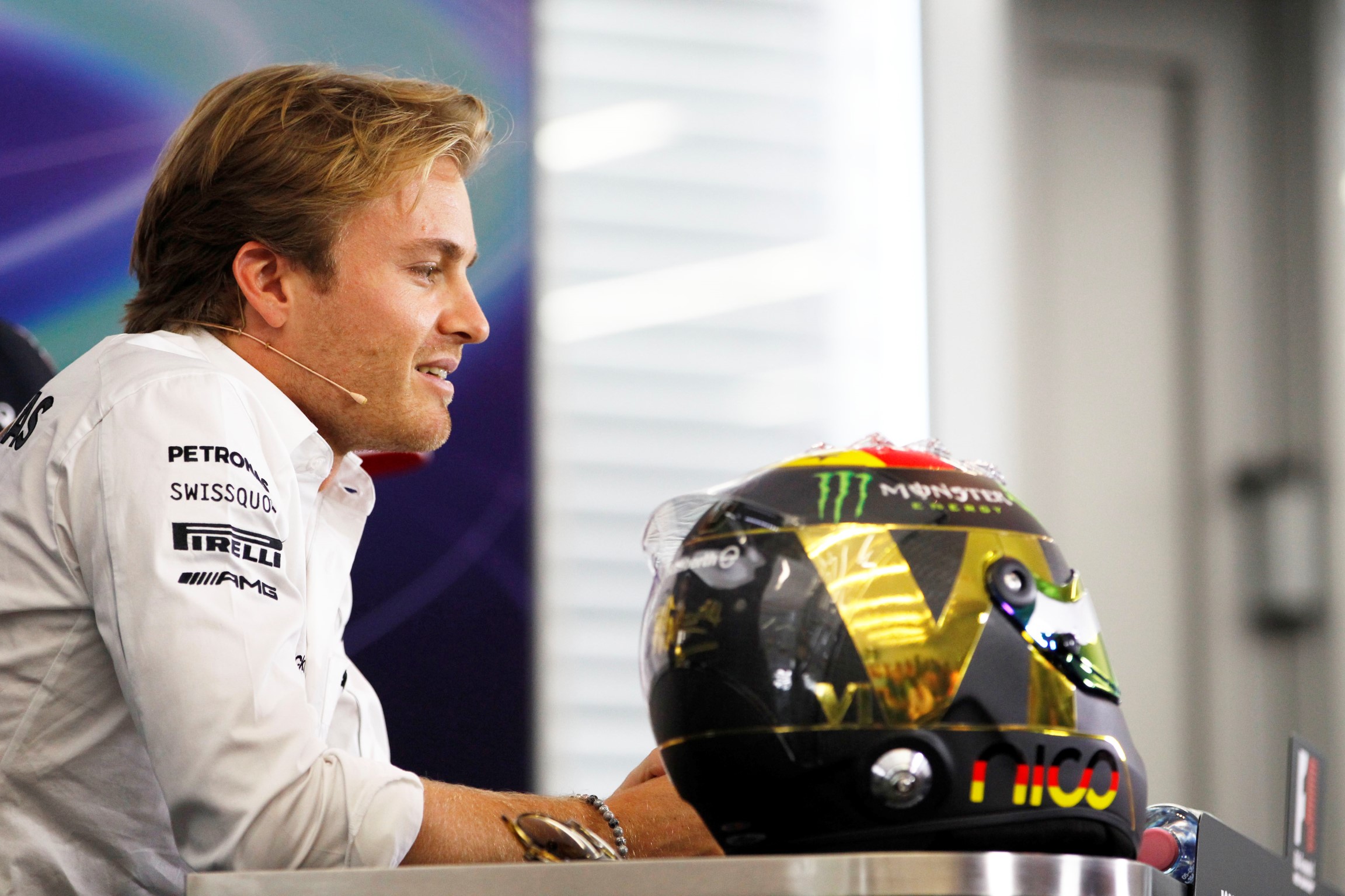 ヒュンダイはrosberg F1ヘルメット苦情の後ろにいました ヒュンダイはrosberg F1ヘルメット苦情の後ろにいました