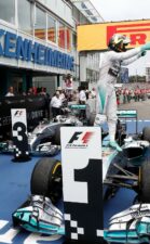 Rosberg wins his home grand prix at Hockenheim for Mercedes