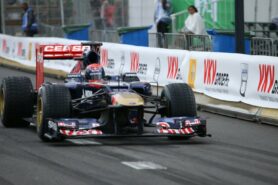 Max Verstappen at VKV City Racing Rotterdam driving the Toro Rosso