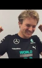 Rosberg: slow motion interview after winning the contractor´s title 2014