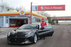 Kimi Raikkonen at Fiorano