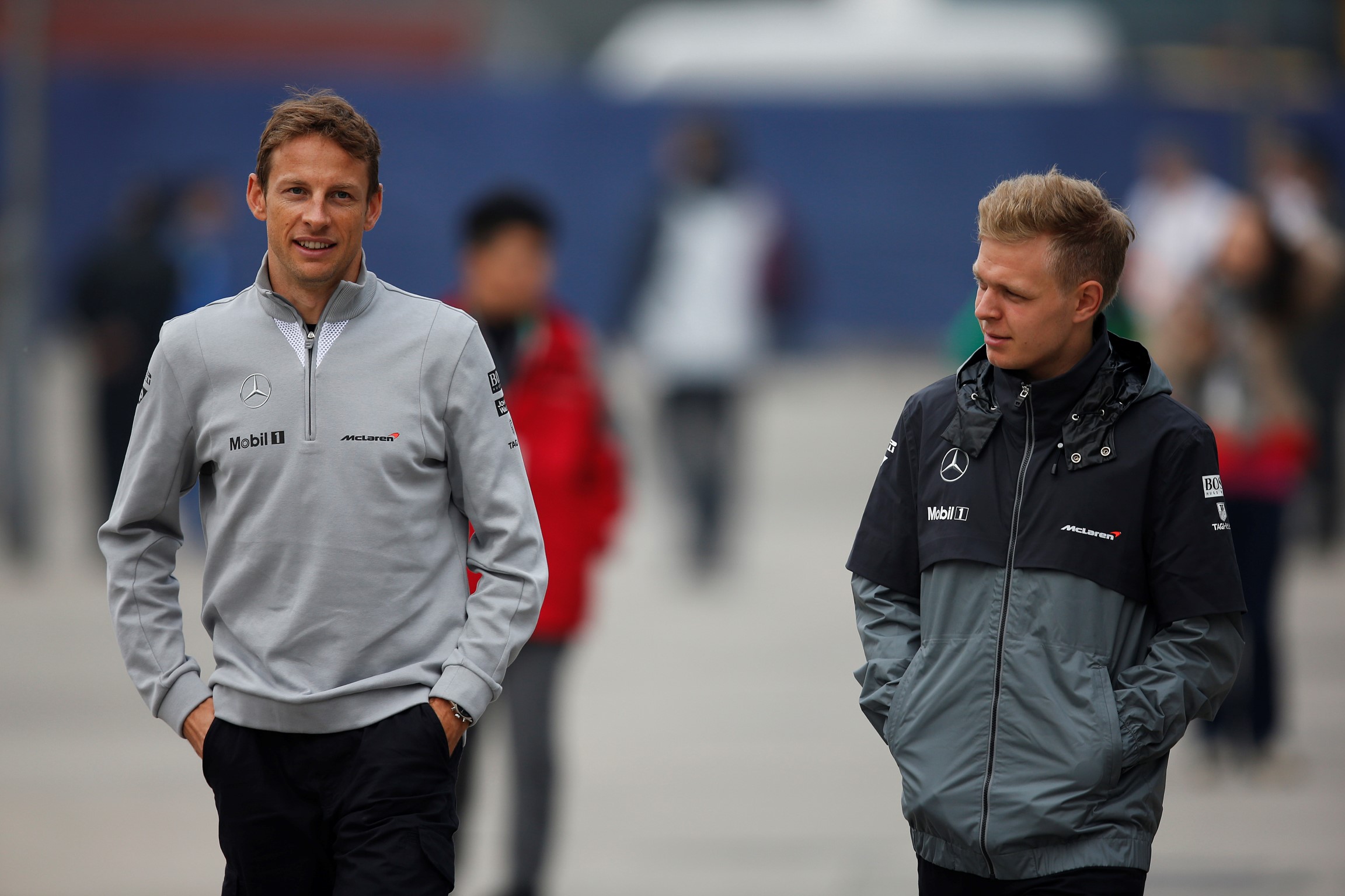 Magnussen: Grosjean faster than Jenson Button