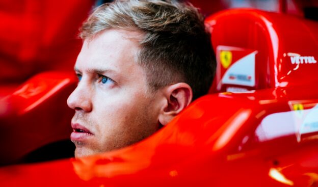Vettel pace raises hopes of Ferrari revival 1 Sebastian Vettel debut at Ferrari