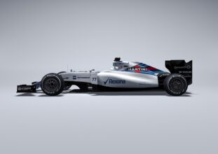 Williams reveals 2015 car on magazine cover