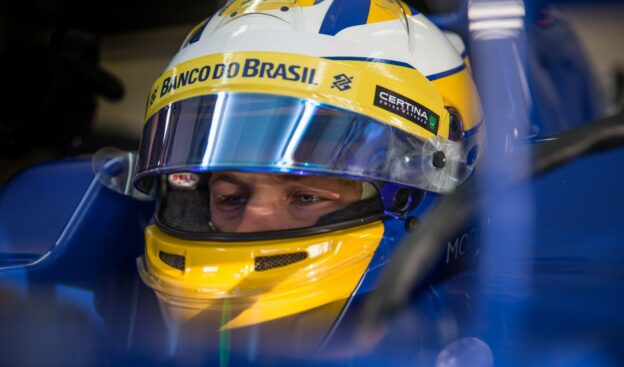 Sauber deny test ‘glory runs’ 1 Marcus Ericsson sits in the Sauber C-34