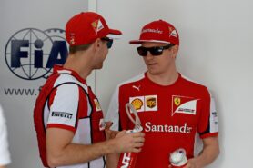 Kimi Raikkonen & Sebastian Vettel