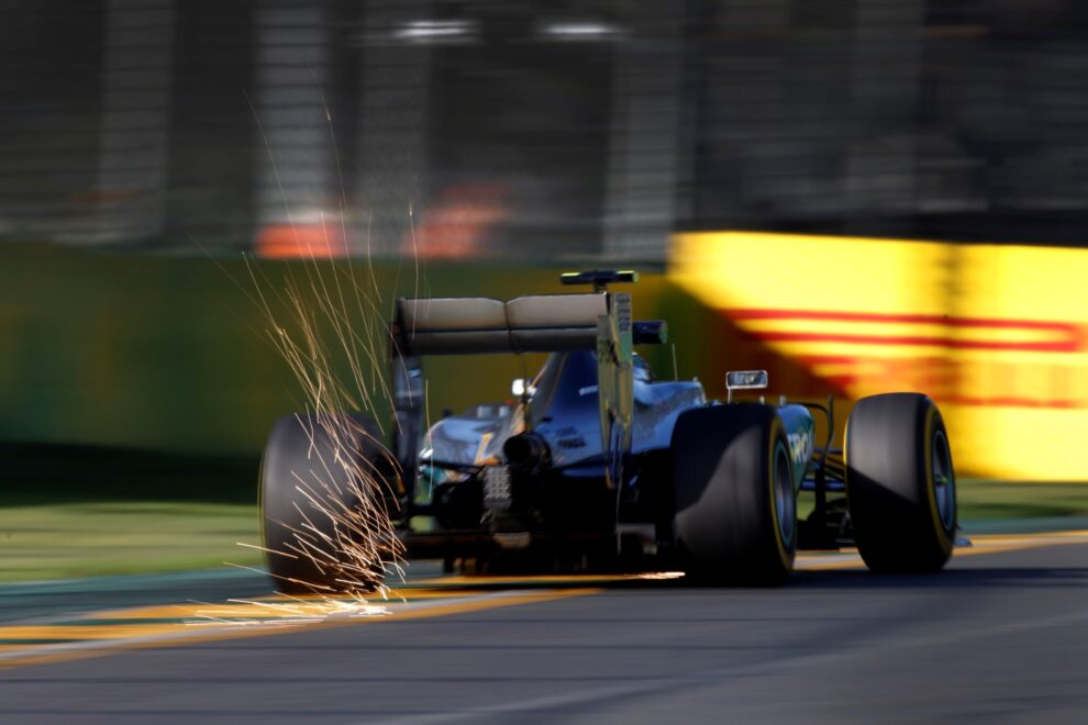 F1 sparks causing issues in Shanghai