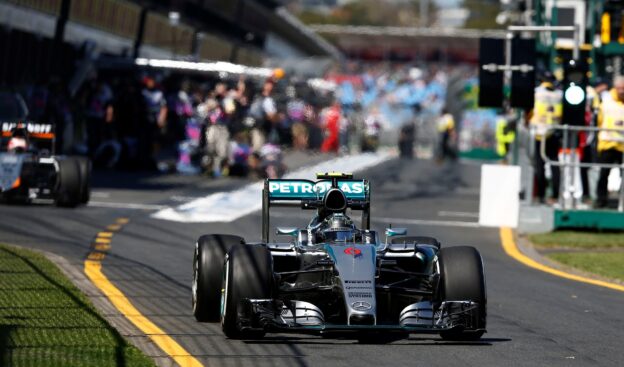Lap times 2nd practice 2015 Australian F1 Grand Prix 1 Nico Rosberg, Mercedes W06
