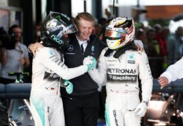 Nico Rosberg & Lewis Hamilton