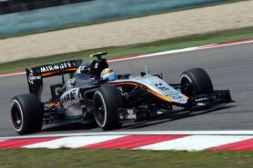 Sergio Perez, Force India VJM08, 2015 Chinese Grand Prix