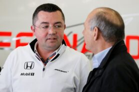Eric Boullier and Ron Dennis