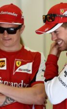 Kimi Raikkonen & Sebastian Vettel