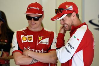 Kimi Raikkonen i Sebastian Vettel