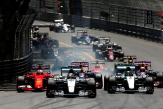 2015 Monaco F1 GP początek