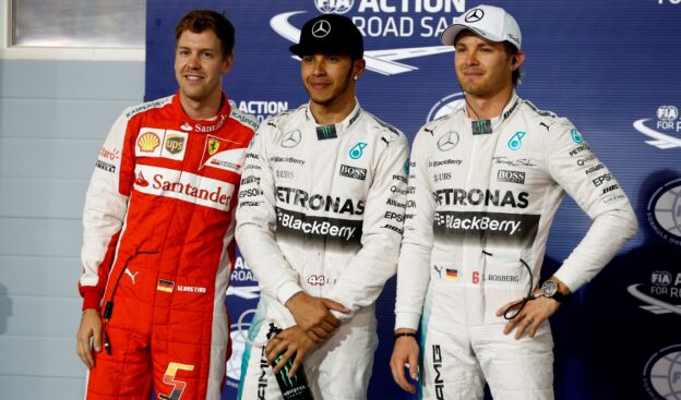 2015 top 3 qualifiers Spanish F1 GP