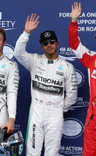 Official Starting Grid 2015 Austrian F1 GP