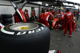 Ferrari pitstop at Spa