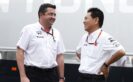 Eric Boullier with Yasuhisa Arai