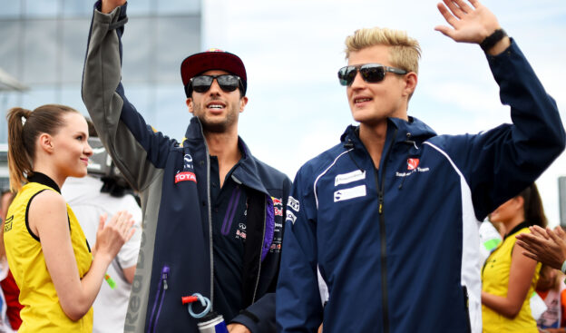 Benoit says Sauber must change driver lineup 1 Daniel Ricciardo and Marcus Ericsson