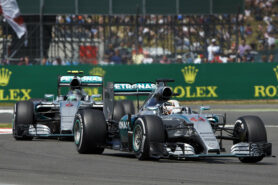 Hamilton VS Rosberg (Mercedes W06)