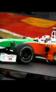 Force India F1 at Sao Paulo
