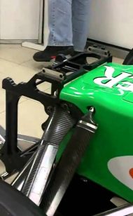 VJM 03 - Stripped Down. Being transported to Singapore