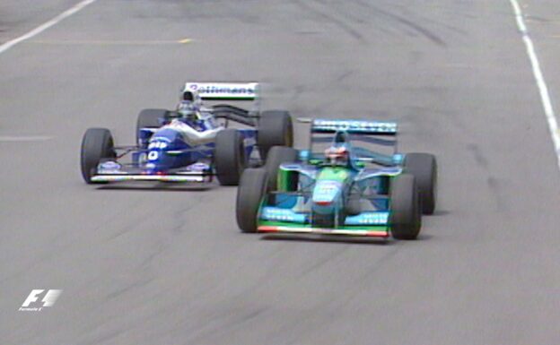 Schumacher And Hill Collide In Title Showdown | 1994 Australian Grand Prix 1 Schumacher And Hill Collide In Title Showdown | 1994 Australian Grand Prix