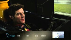 F1 Track Simulator - Mark Webber at Monza