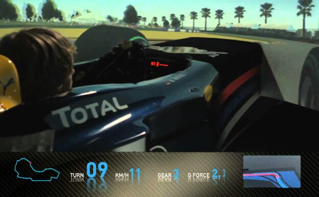 F1 Track Simulator - Sebastian Vettel at Melbourne 1 F1 Track Simulator - Sebastian Vettel at Melbourne