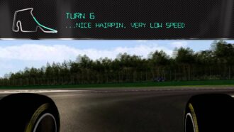 2014 German F1 GP: Hamilton in simulator